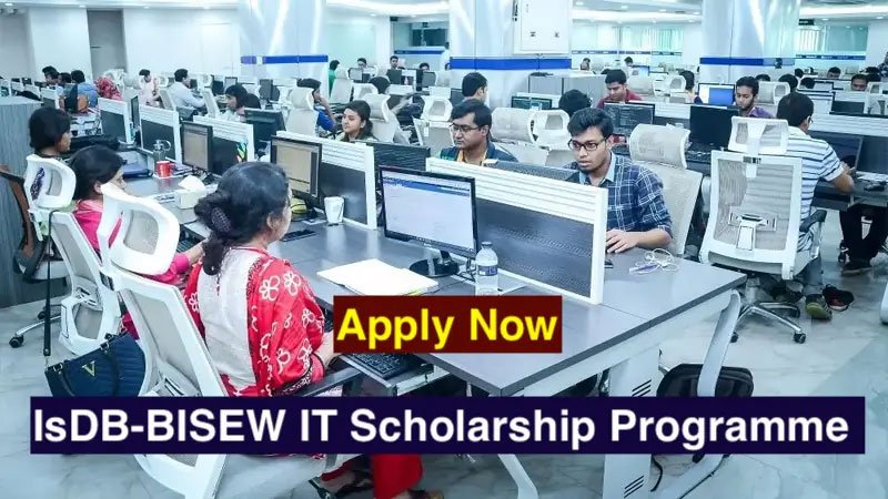 IsDB-BISEW IT Scholarship Programme 2026 apply.isdb-bisew.info Apply Now. The IsDB-BISEW IT Scholarship Programme, which offers free professional IT training.